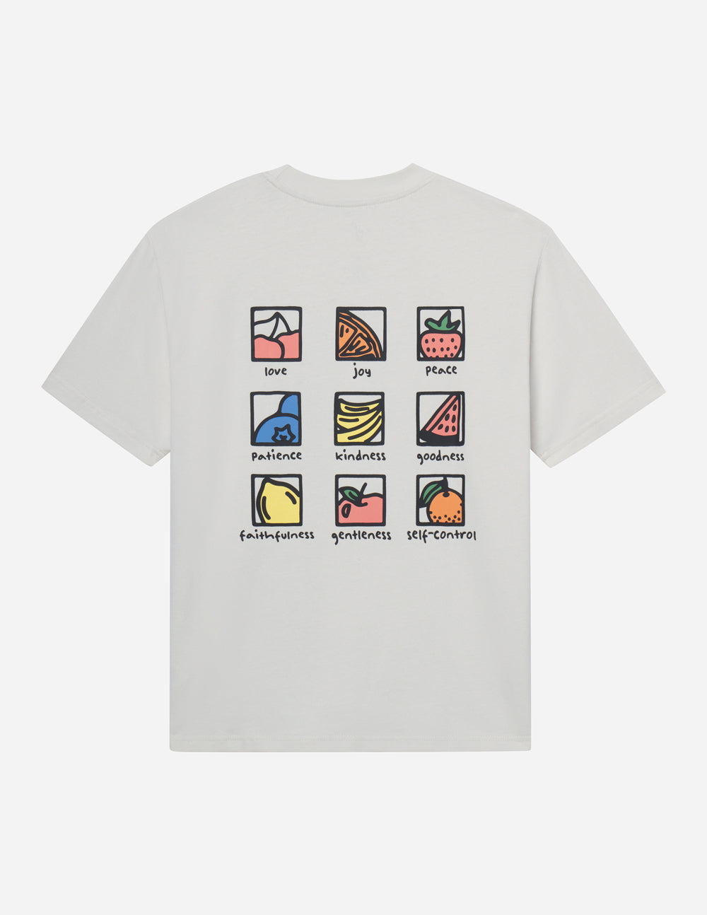 Fruit of the Spirit Unisex Oversized Tee 100% Cotton