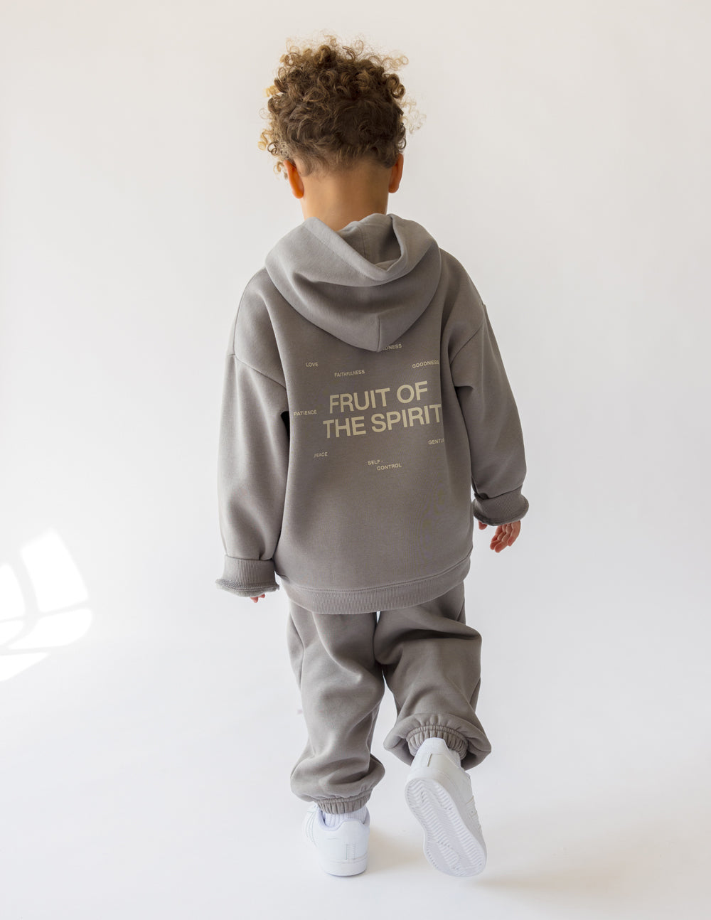 Kids Oversized Fruit of the Spirit Hoodie Elevated Faith