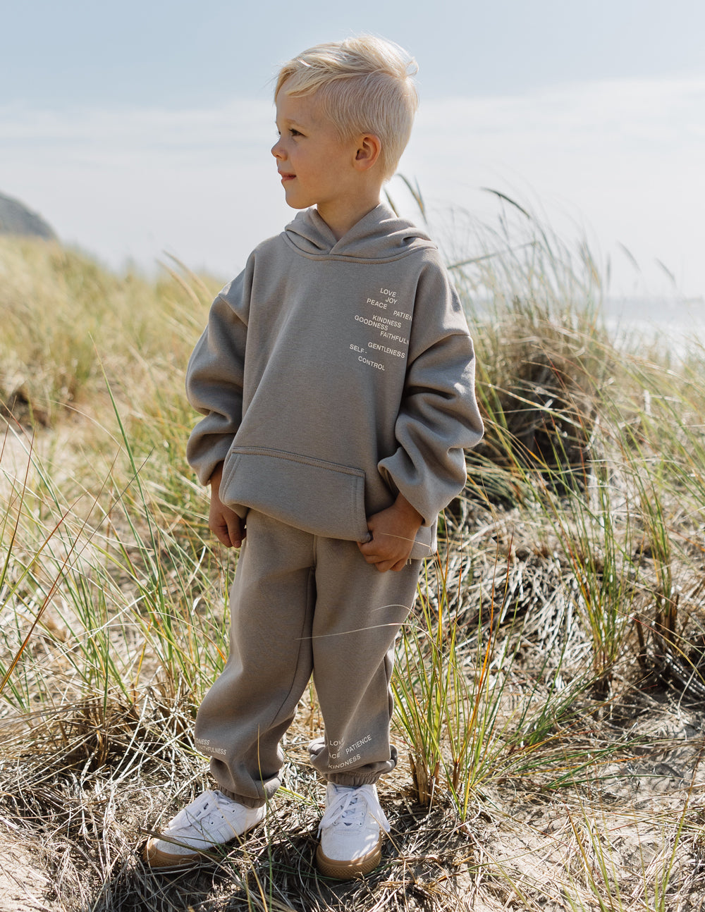 Kids Oversized Fruit of the Spirit Hoodie Elevated Faith