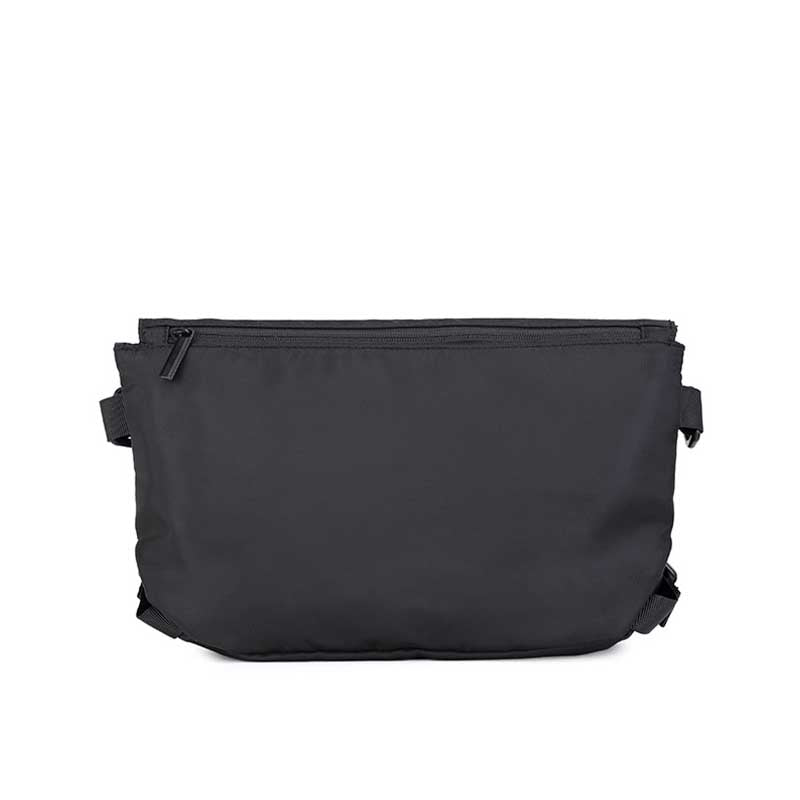 Full Black Messenger Bag