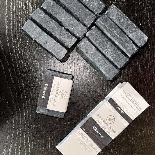 Charred Activated Charcoal Shea Soap Bar