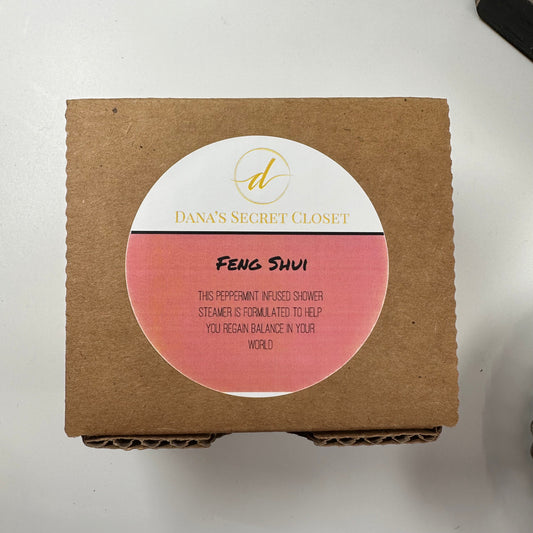 Peppermint Infused Shower Steamer 3.5 Oz Puck Feng Shui