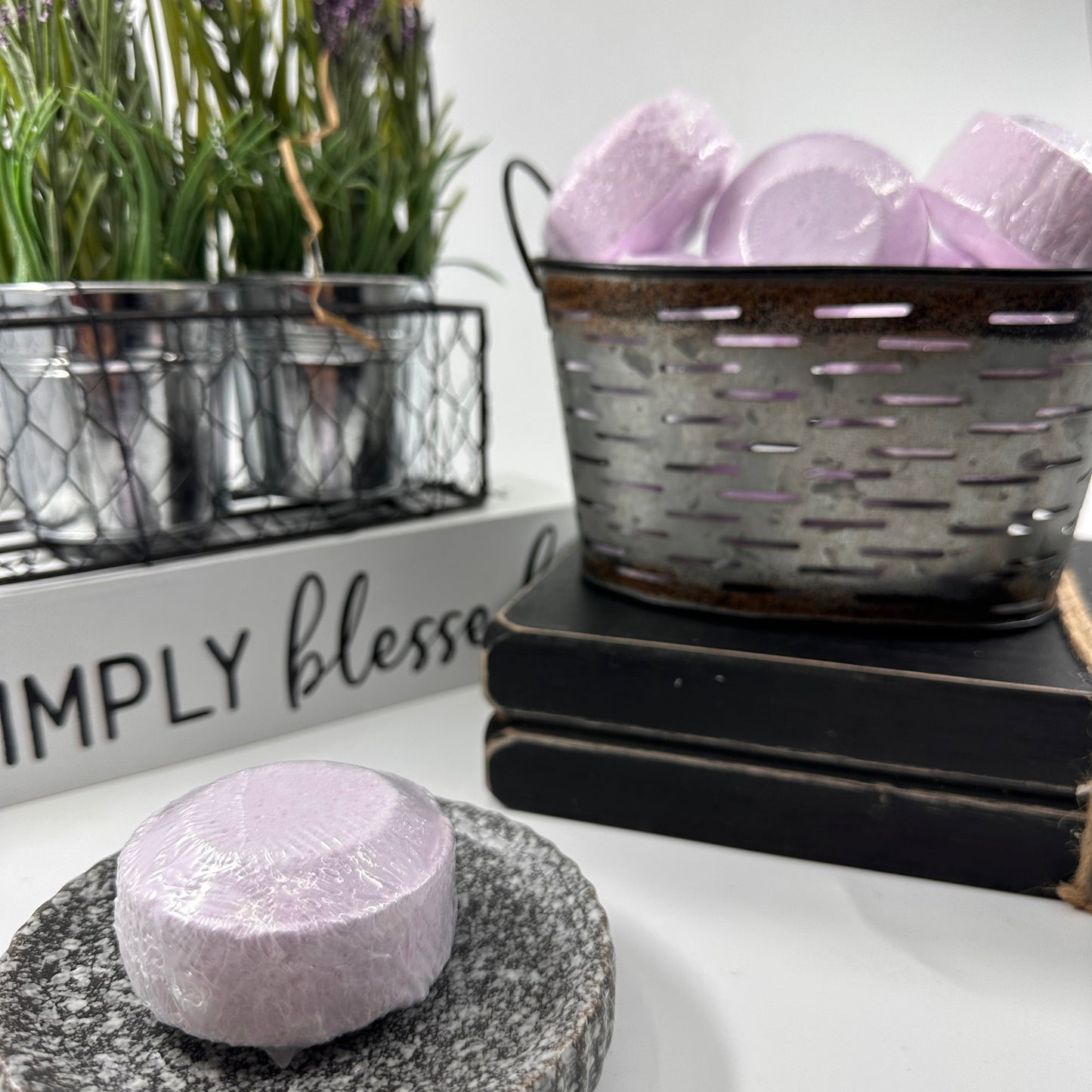 Lavender Infused Keep Your Cool Shower Steamer 3.5 Oz Puck