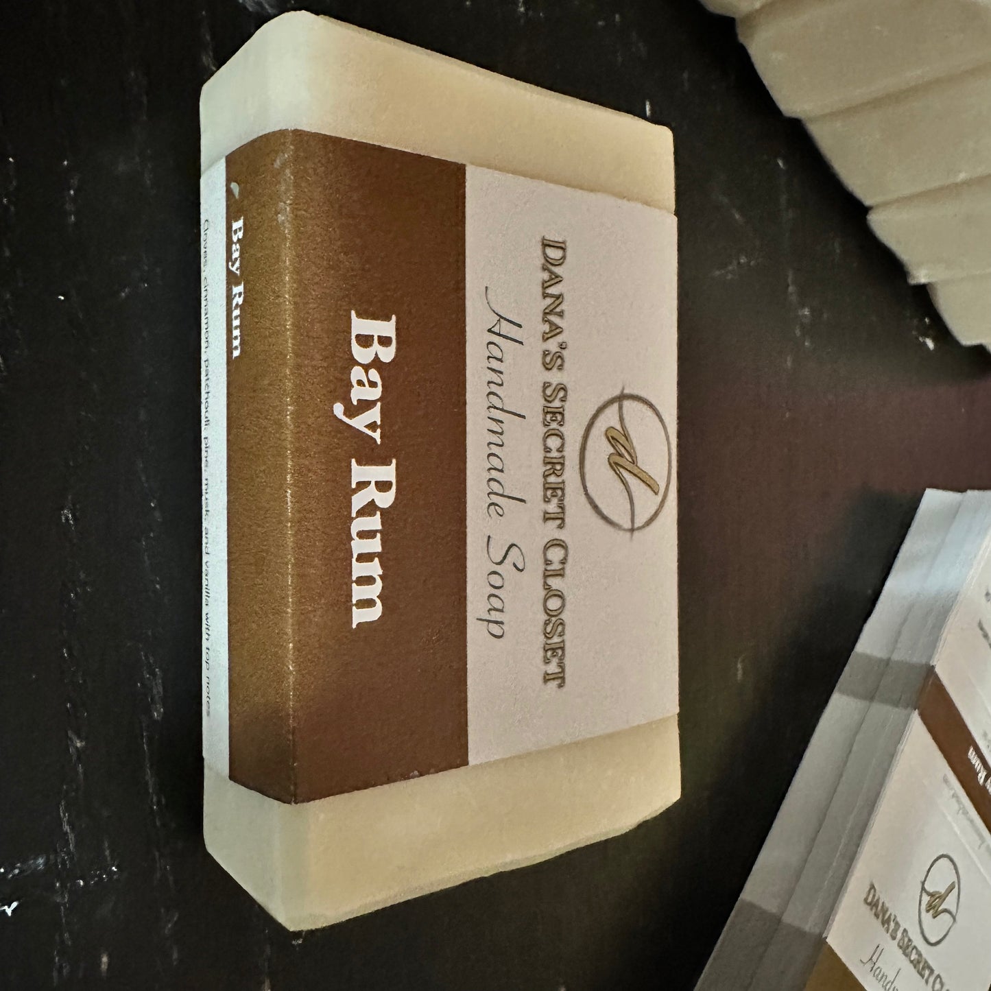 Bay Rum Scented Old Fashioned Lye Based Soap Bar