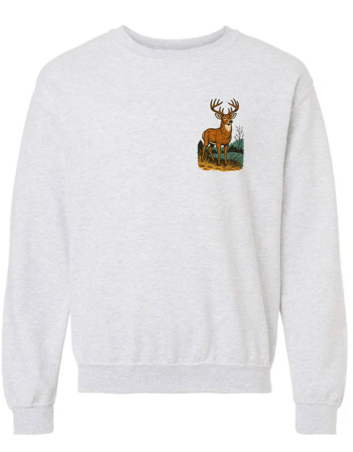 Woodland Whitetail Cozy Crewneck Youth Toddler Rabbit Skins LAT