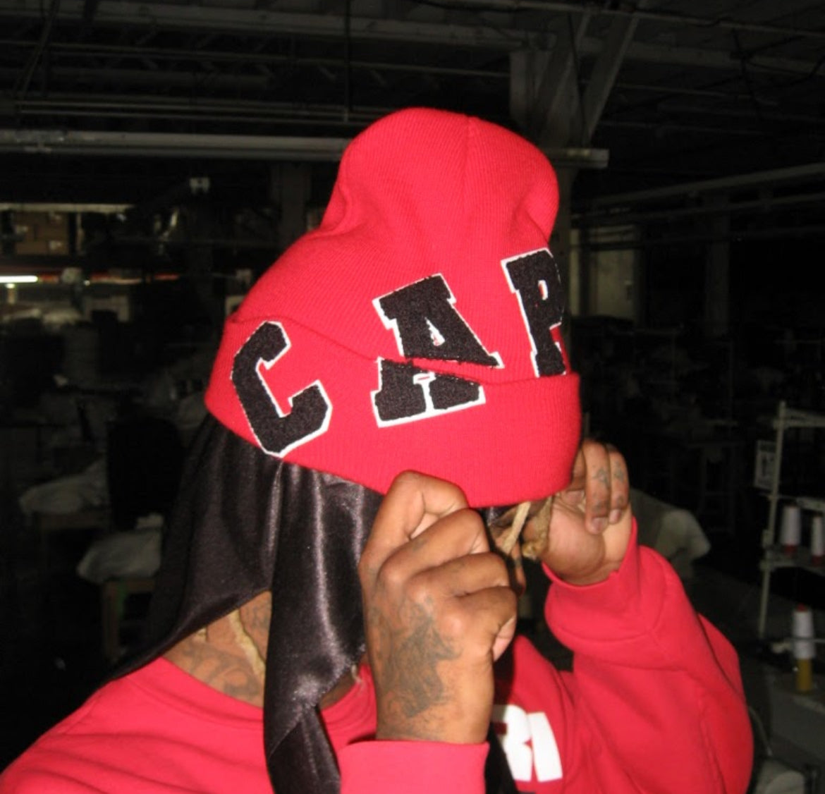 Capri Patch Beanie One Size Beanie