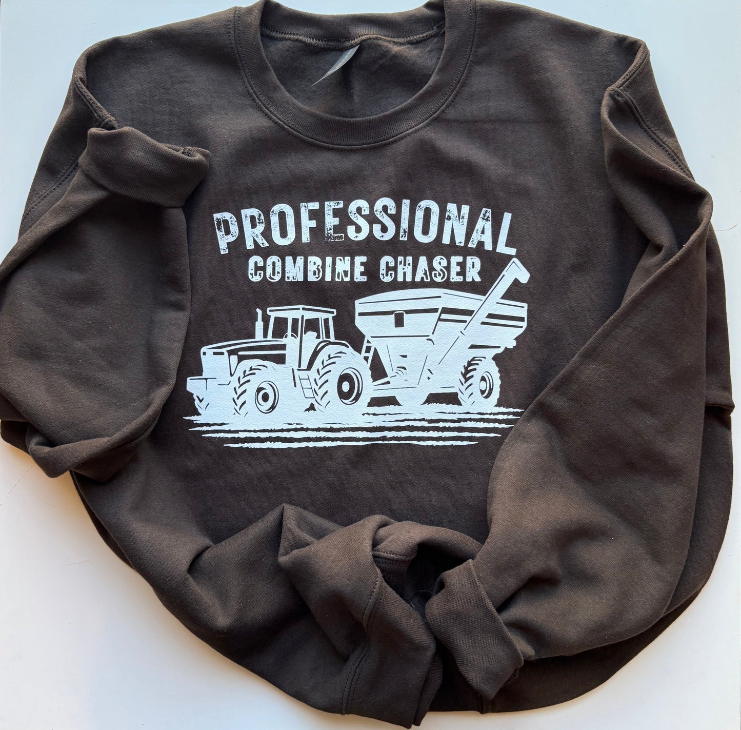 Combine Chaser Crewneck Professional Black Sweatshirt Gildan Heavy Blend