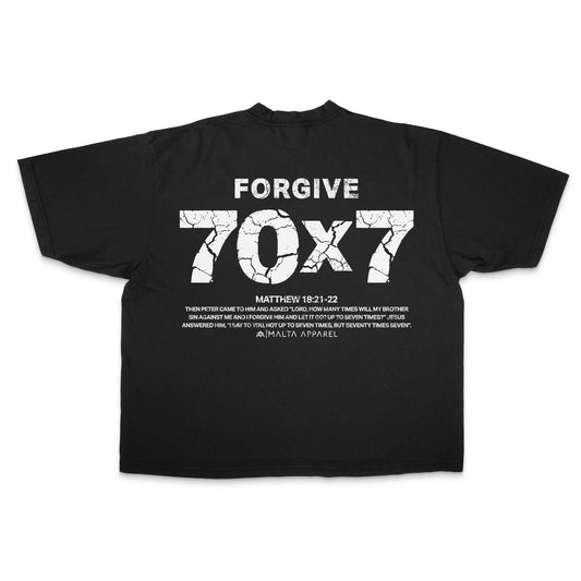 [PRE-ORDER - SHIPS AUGUST 13TH] 70x7 Drop Shoulder Tee (Super Oversized) - Black