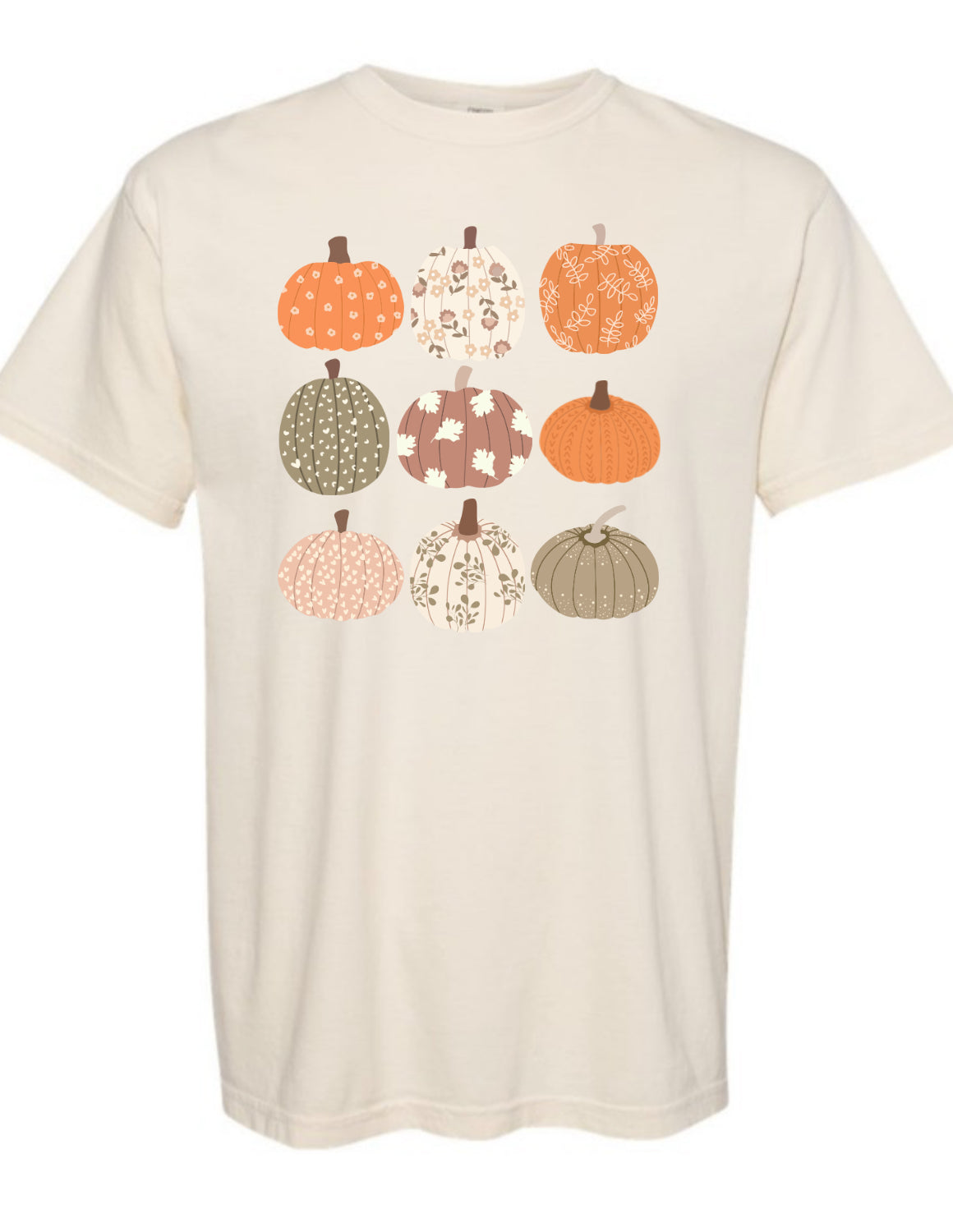 Pumpkin Patch Graphic T Shirt Cozy Fall Tee Comfort Colors Jerzees