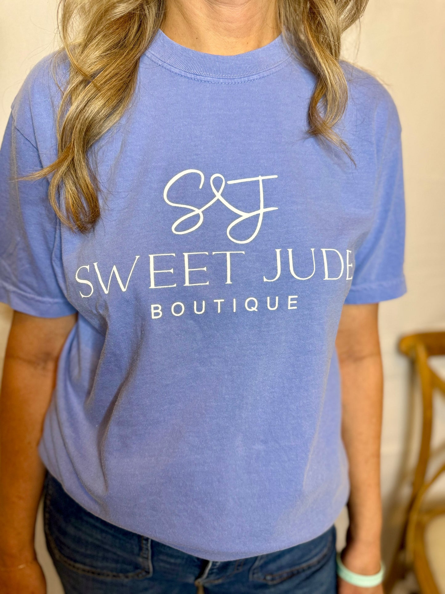 Sweet Jude Blue Comfort Colors T-Shirt