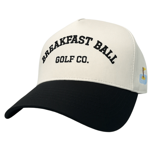 Breakfast Ball Black Two Tone Snapback Hat