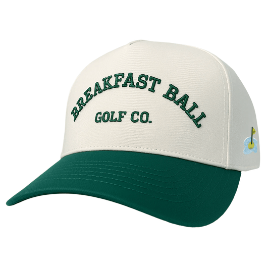 Breakfast Ball Green Two Tone Snapback Hat