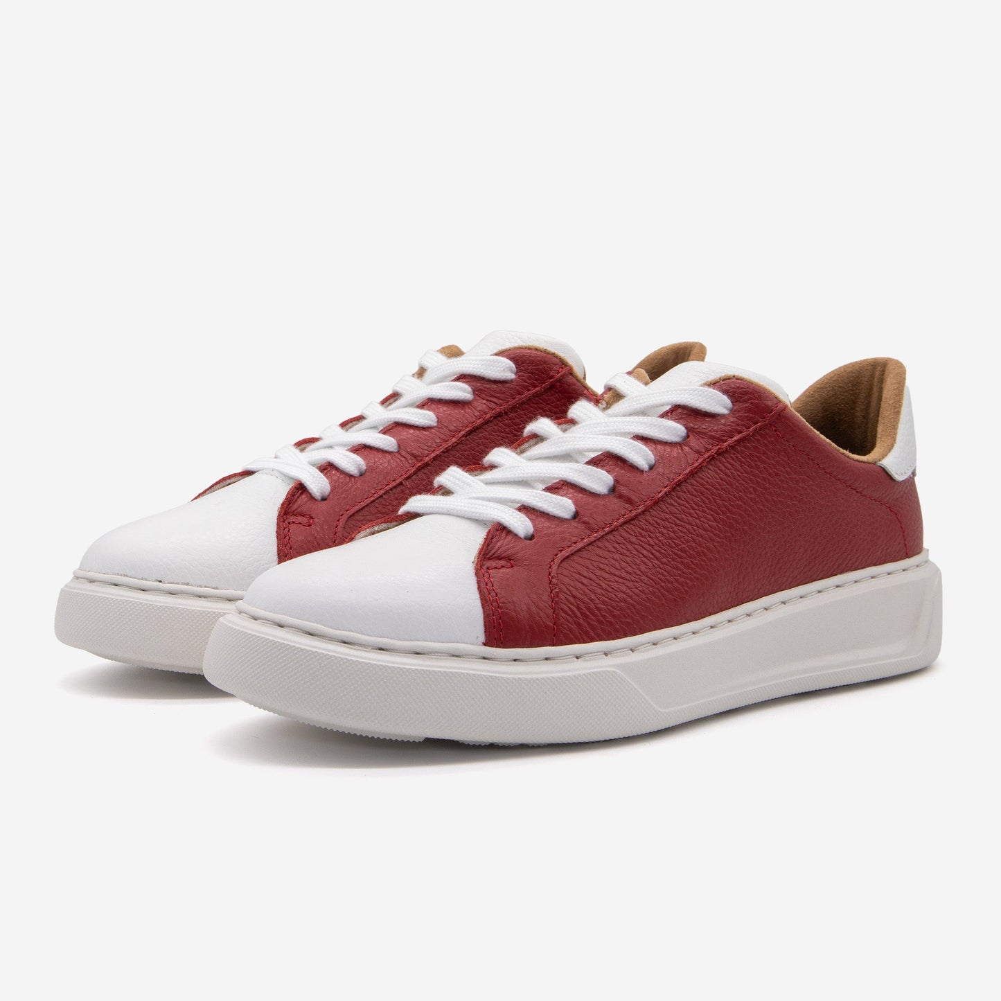 Original Red and White Leather Gameday Shoes Heritage Gameday