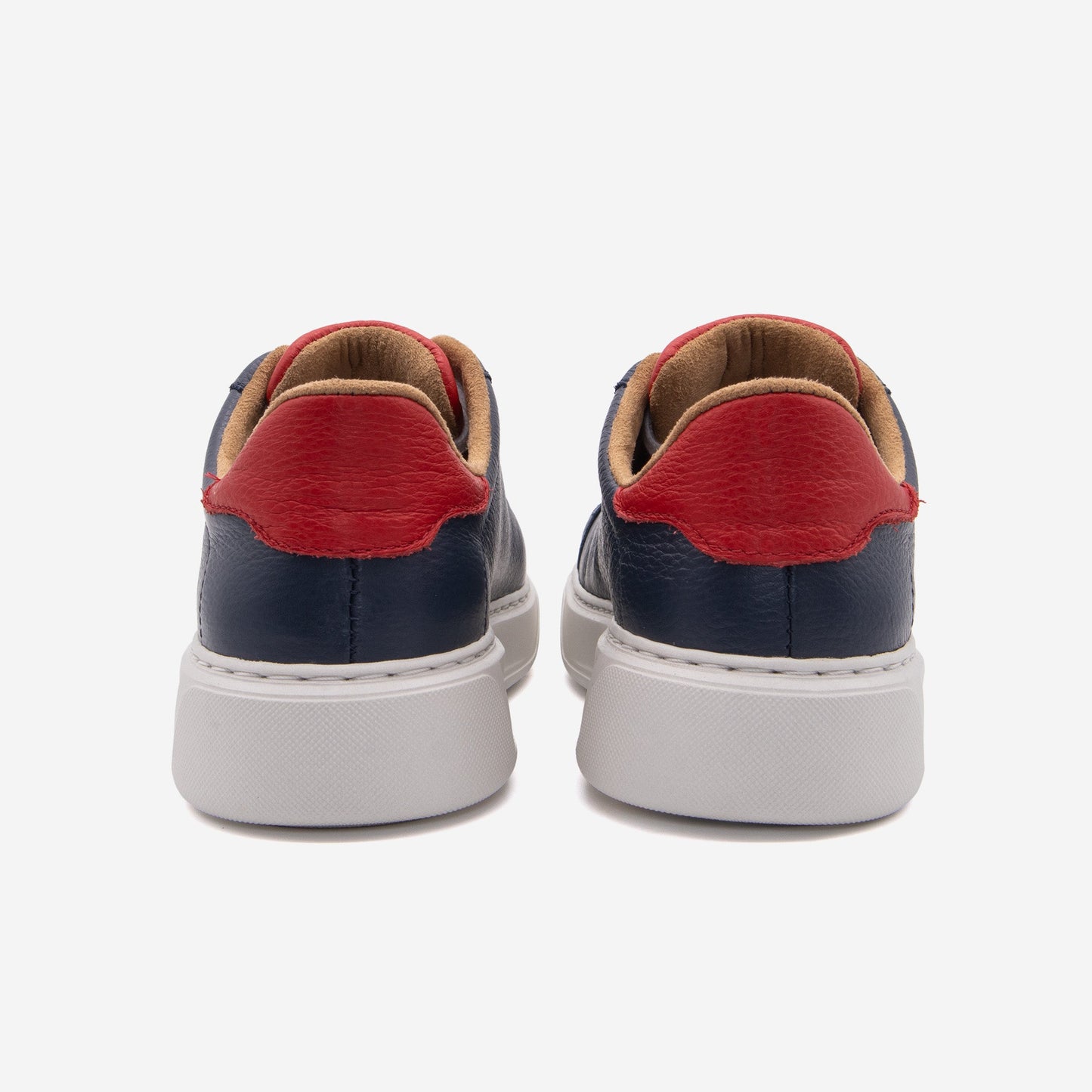 Navy Red Leather Gameday Shoes Heritage Gameday
