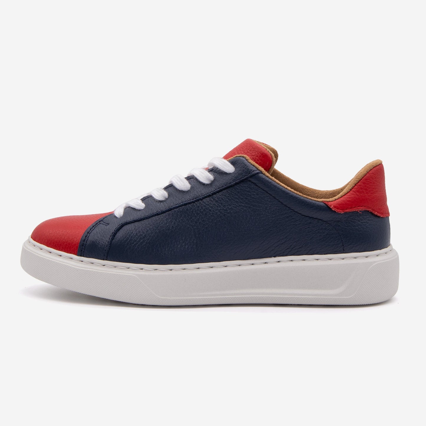 Navy Red Leather Gameday Shoes Heritage Gameday