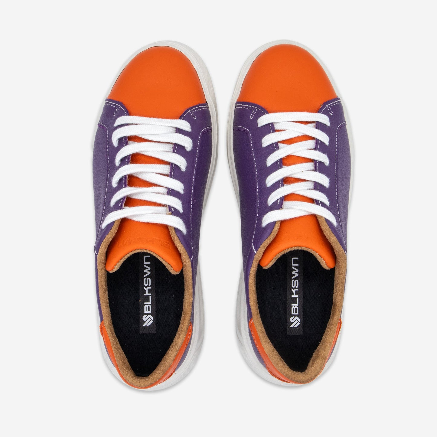 Gameday Purple Orange Heritage Shoes BLKSWN