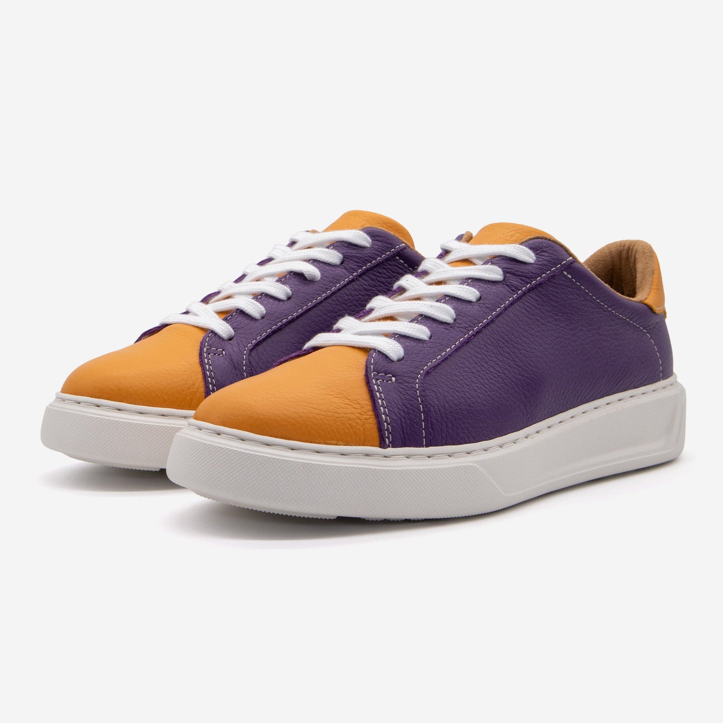 Purple + Gold Heritage Gameday Footwear BLKSWN