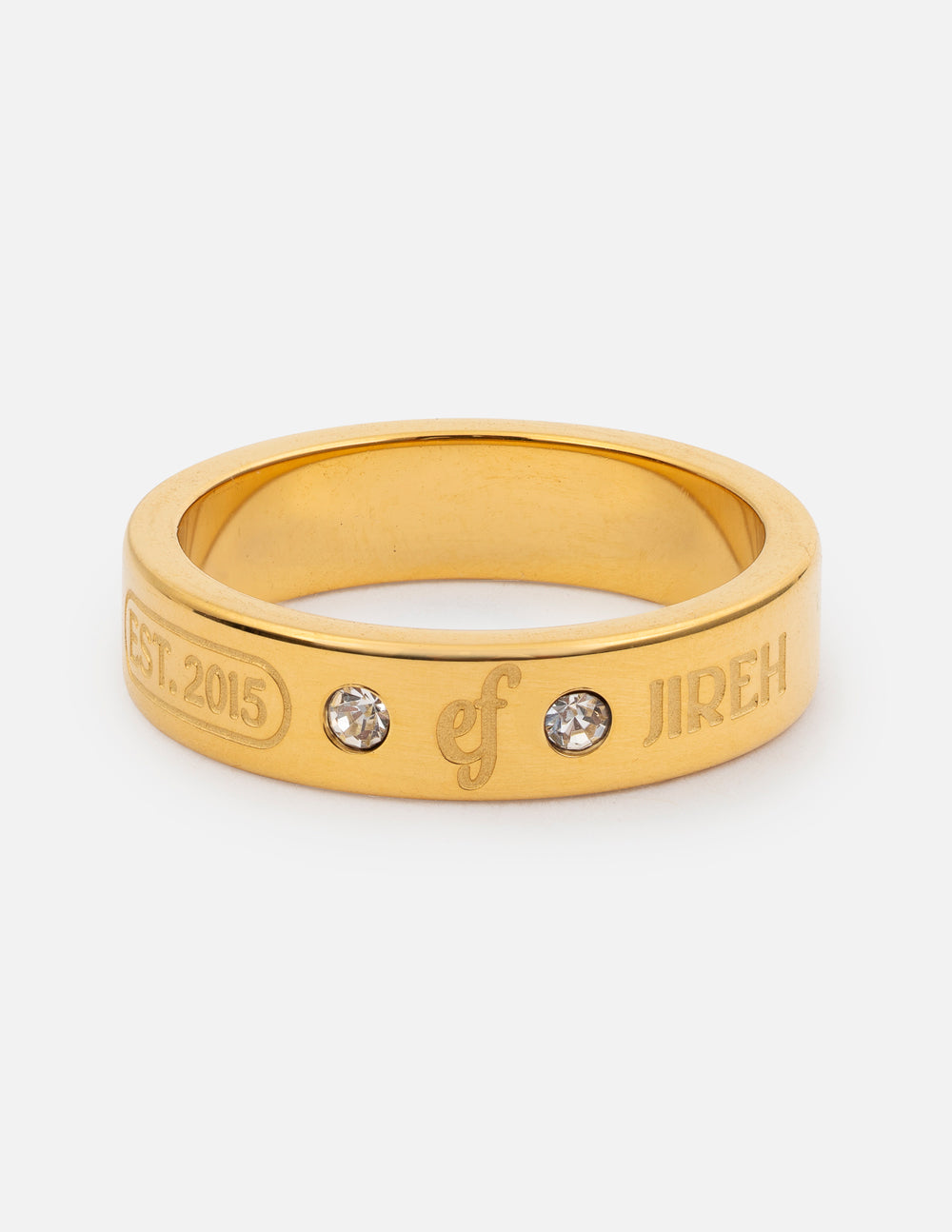 Gemstone Logo Ring Limited Edition Ring Elevated Faith