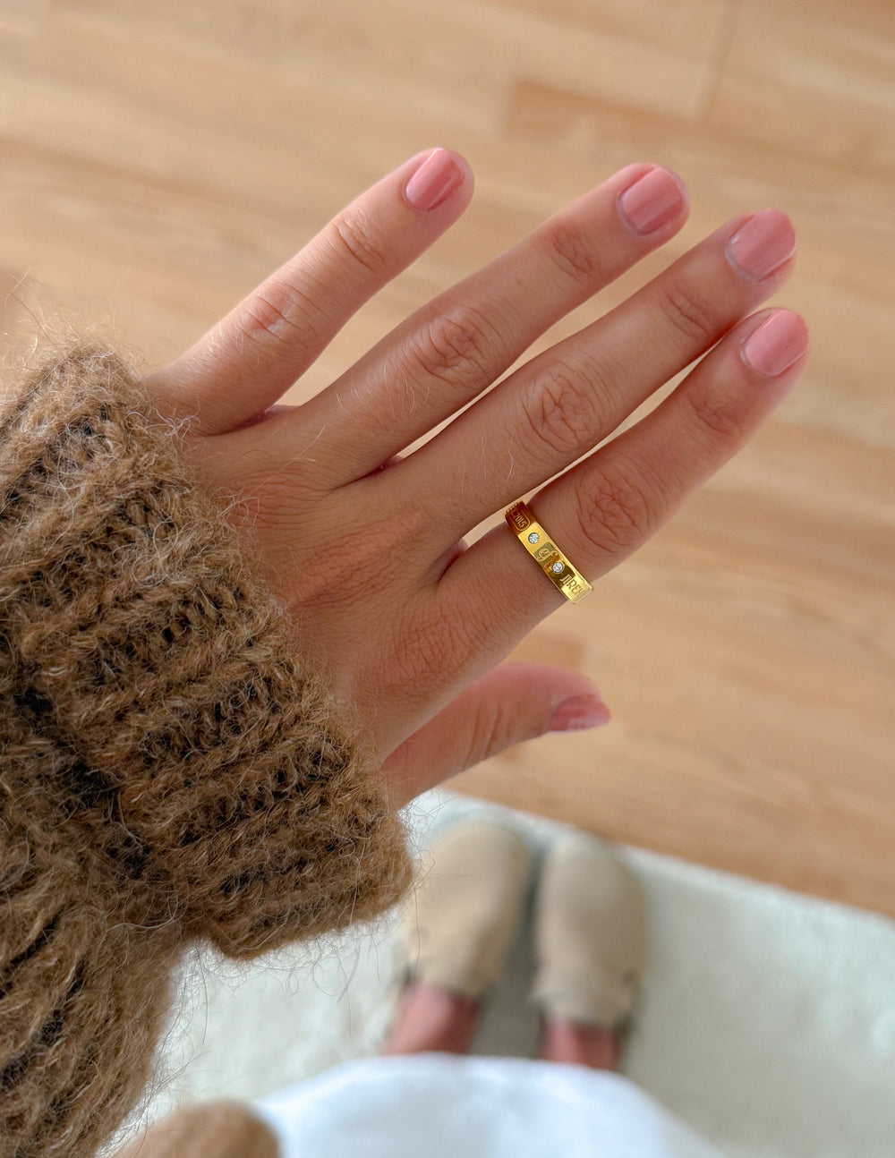Gemstone Logo Ring Limited Edition Ring Elevated Faith
