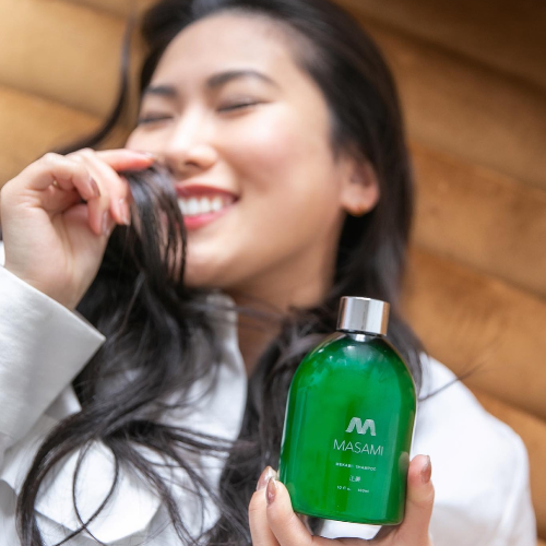 Hydrating Mekabu Shampoo Hair Care MASAMI