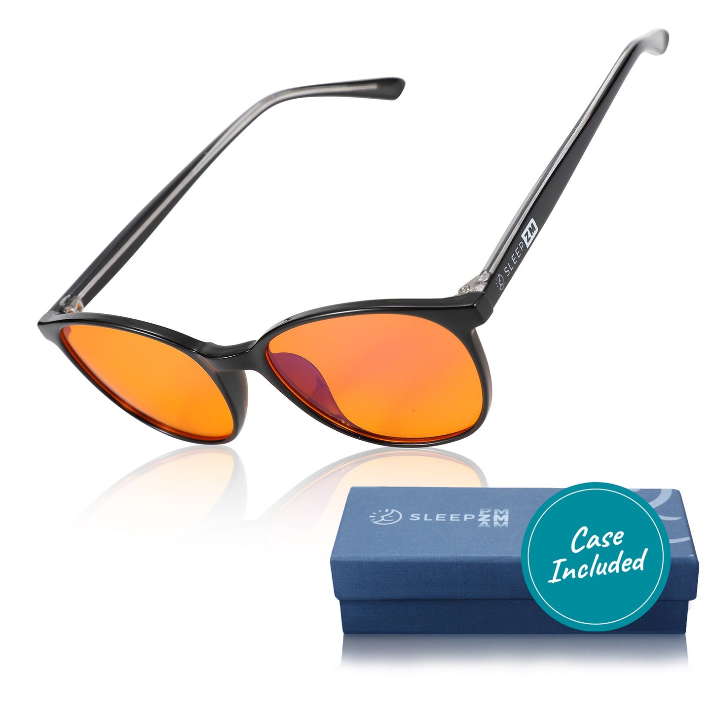 Night-Time Blue Light Blocking Glasses Kids Black Sleep ZM