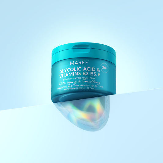 Glycolic Acid Exfoliating Pads Toner Pads MARÉE