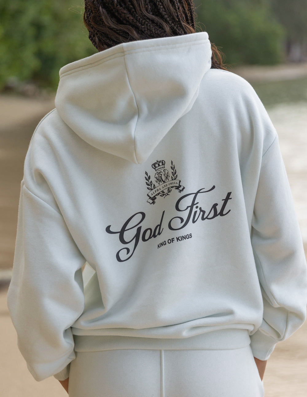 God First Icicle Color Unisex Hoodie