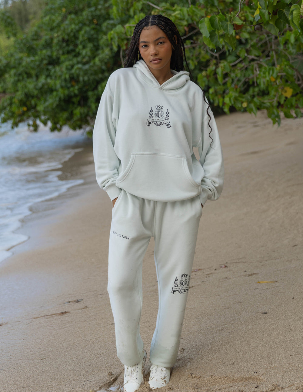 God First Icicle Color Unisex Hoodie