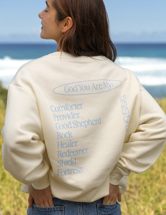 God Is My Everything Warm Vanilla Unisex Crewneck
