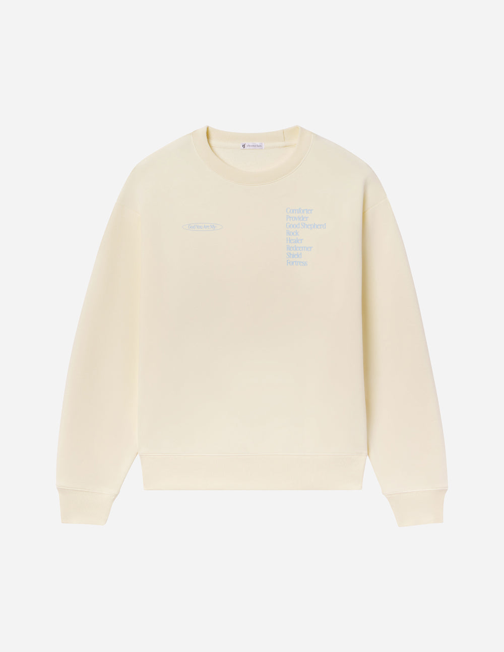 God Is My Everything Warm Vanilla Unisex Crewneck