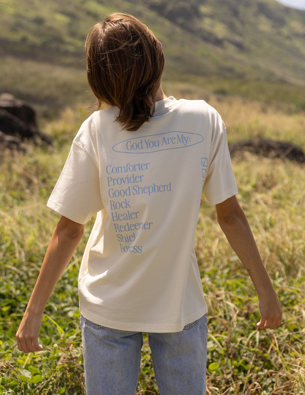 God Is My Everything Warm Vanilla Unisex Tee
