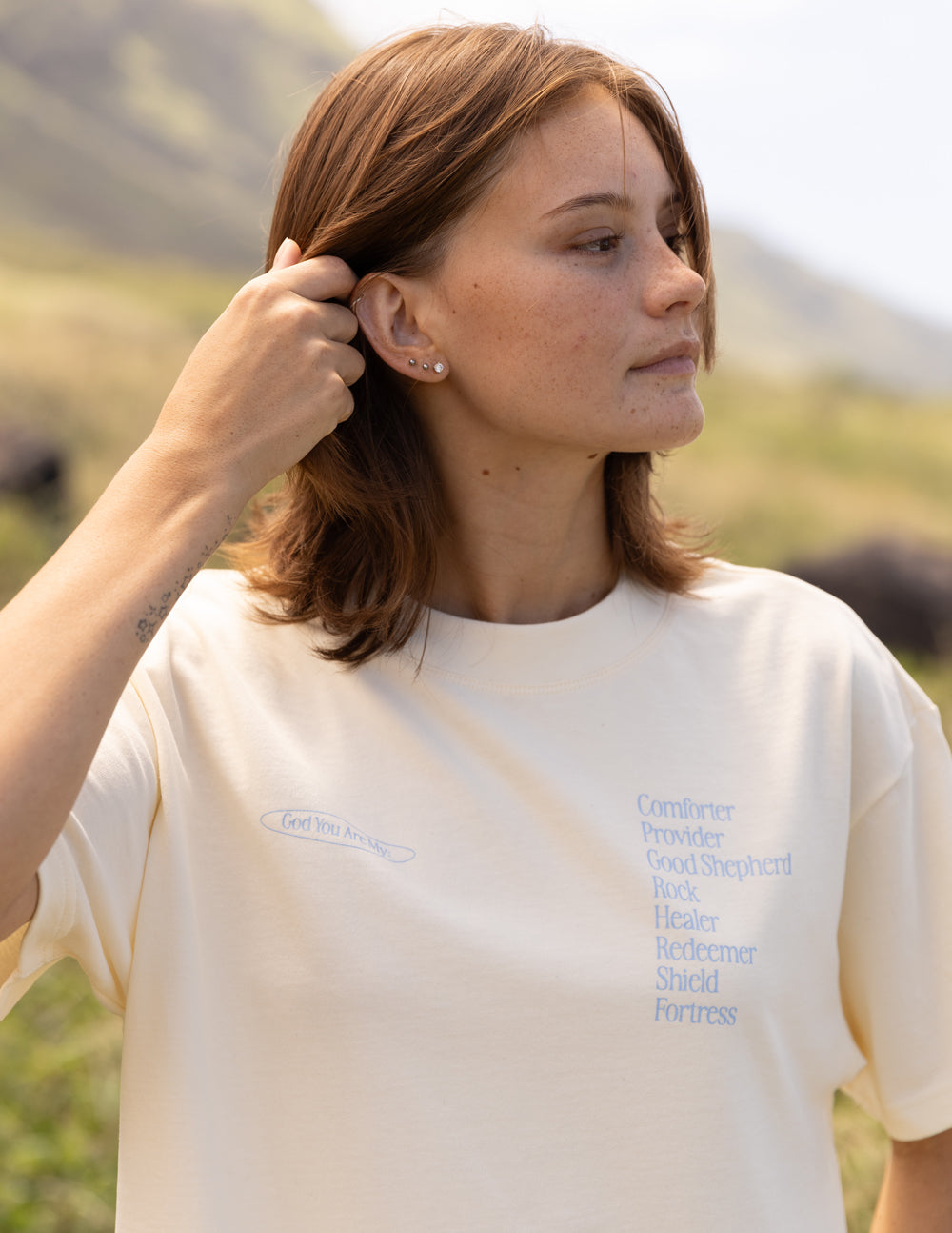 God Is My Everything Warm Vanilla Unisex Tee