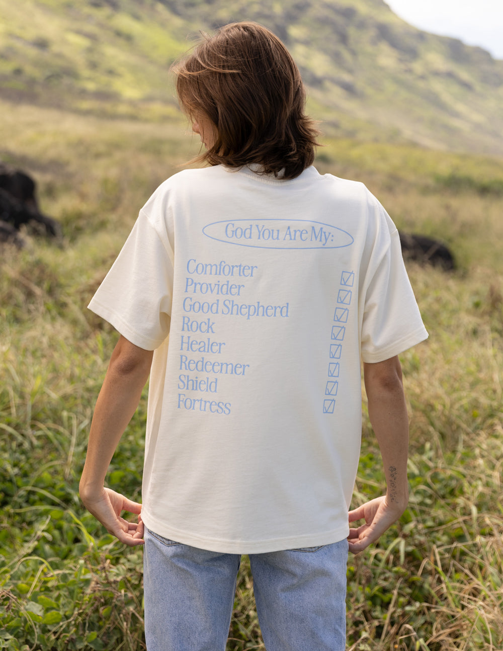 God Is My Everything Warm Vanilla Unisex Tee