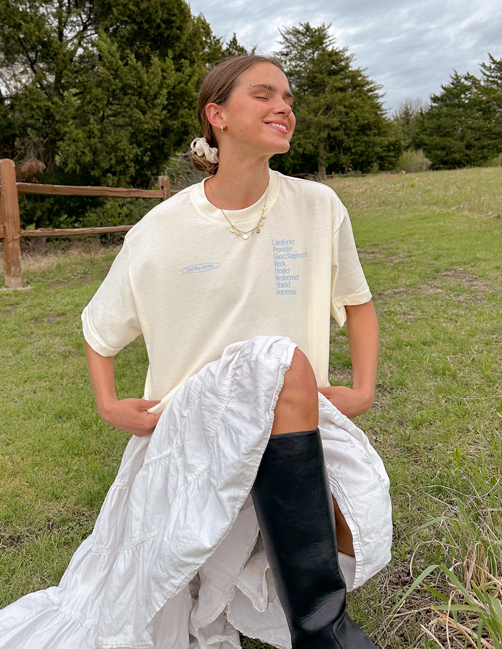 God Is My Everything Warm Vanilla Unisex Tee