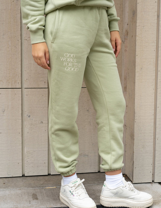 God Works for the Good Matcha Unisex Sweatpant