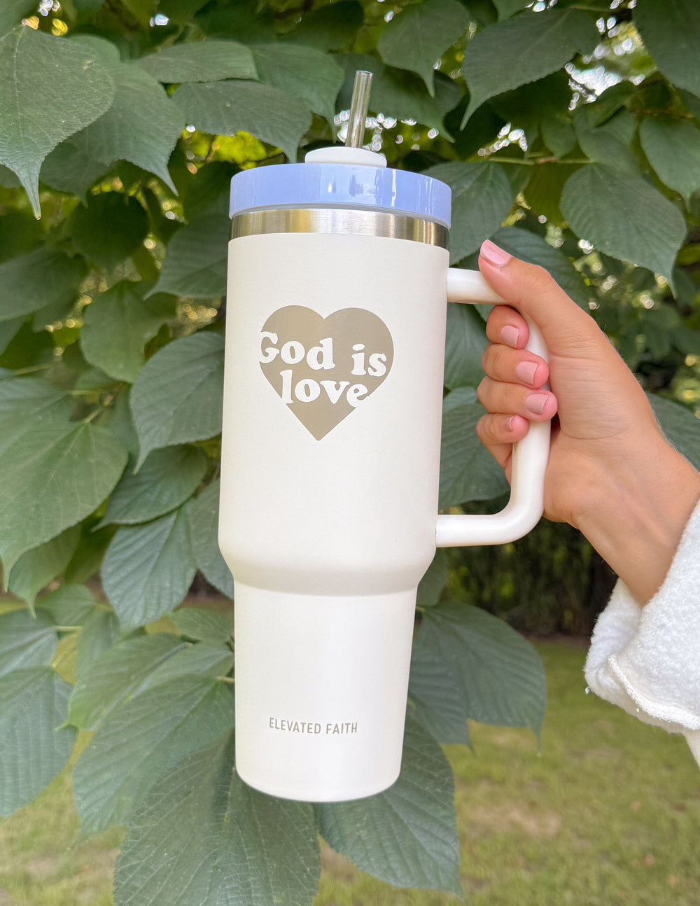 God is Love 40 oz Stainless Steel Tumbler