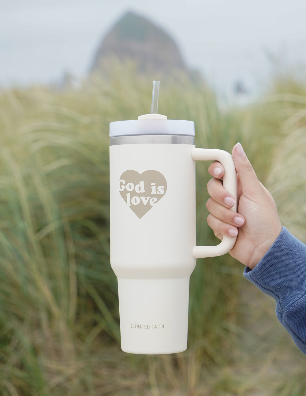 God is Love 40 oz Stainless Steel Tumbler