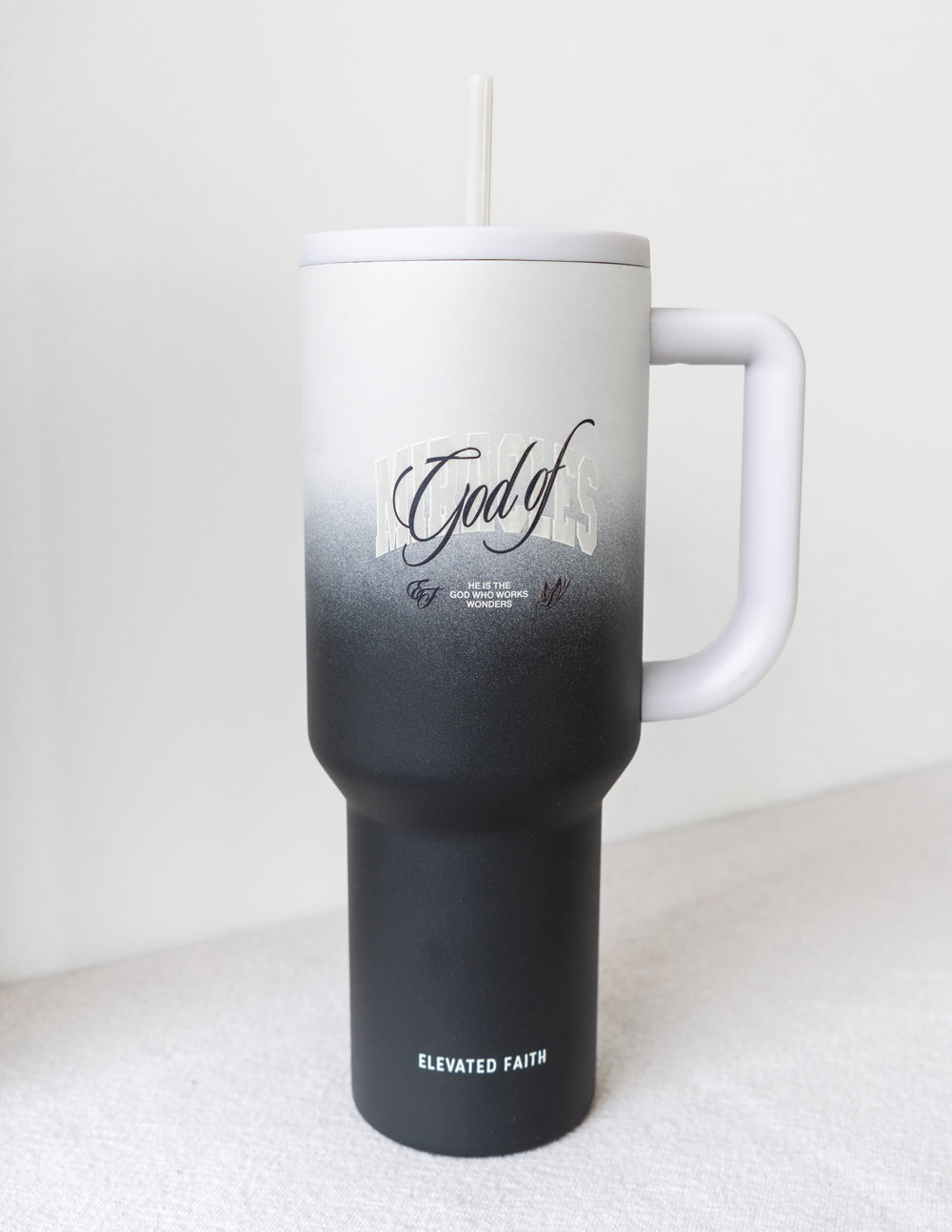 God of Miracles 40 oz Ascend Tumbler Stainless Steel