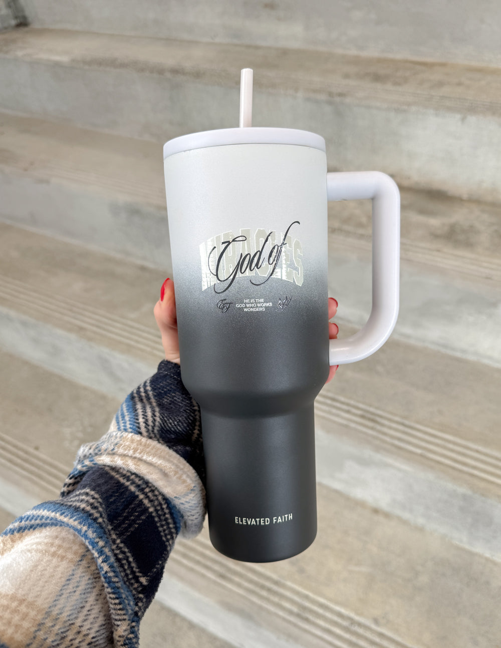 God of Miracles 40 oz Ascend Tumbler Stainless Steel
