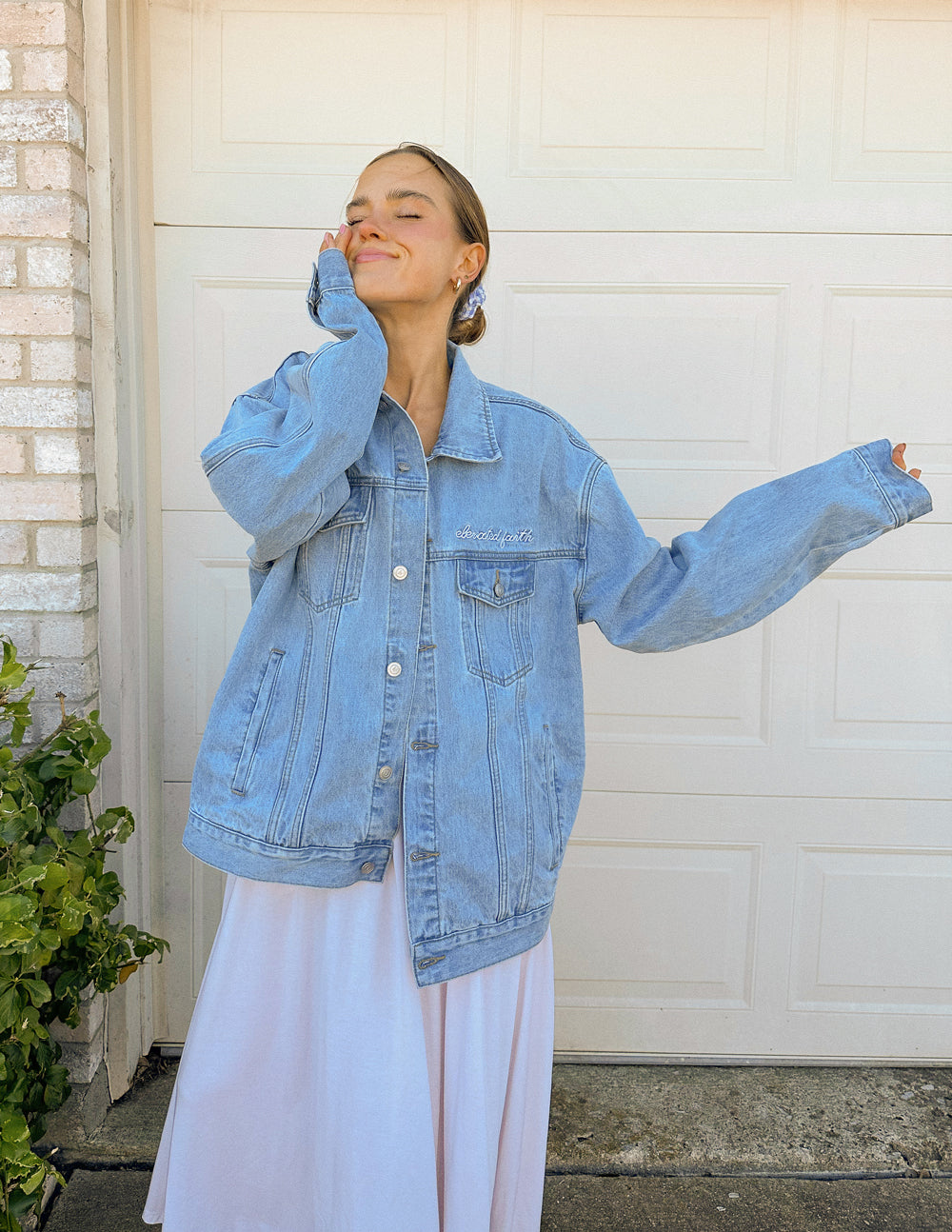 God of Miracles Heavyweight Denim Jacket