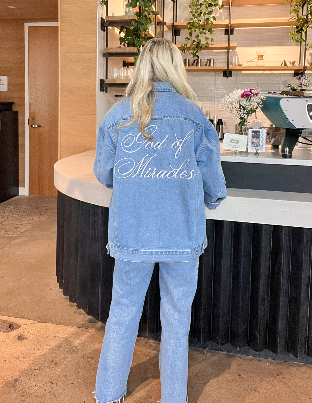 God of Miracles Heavyweight Denim Jacket
