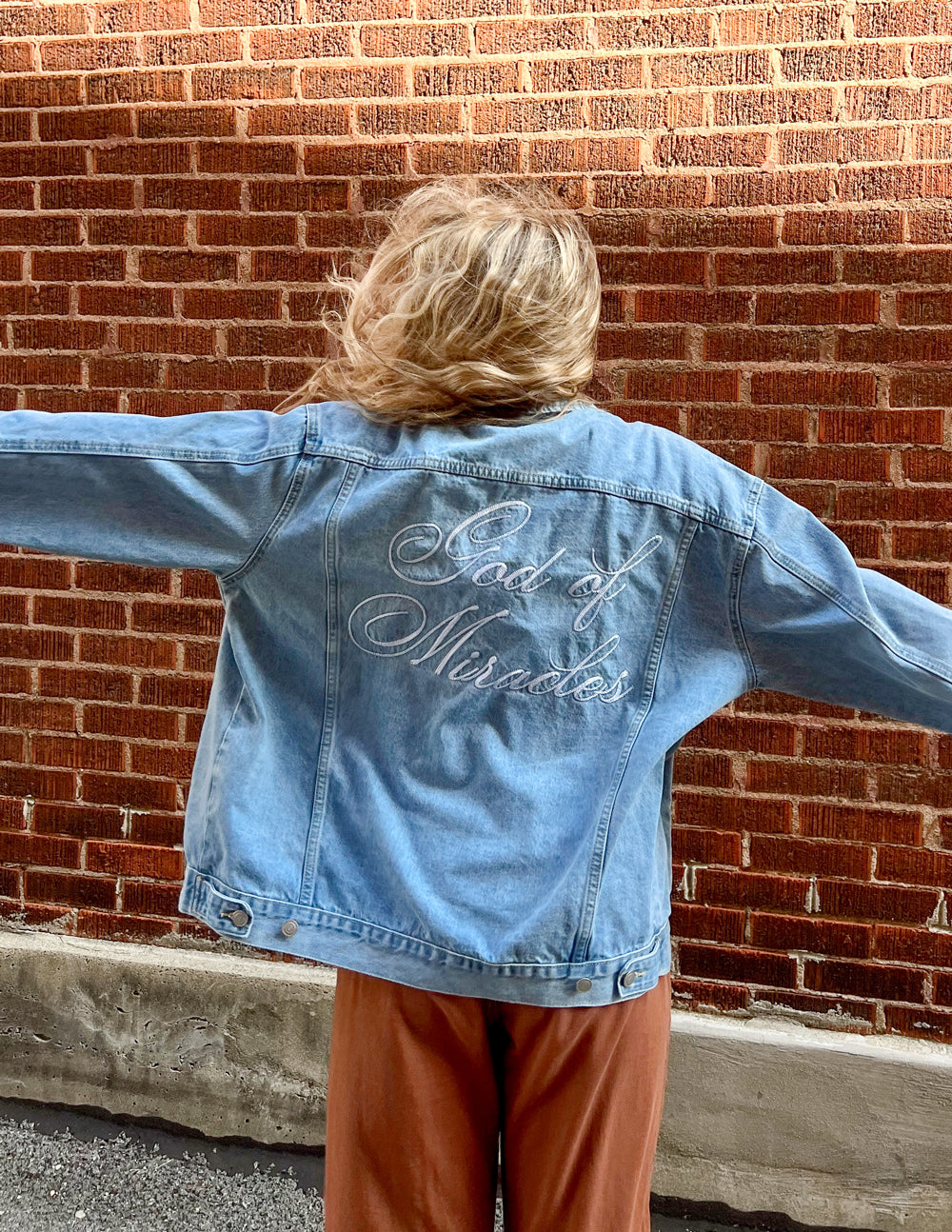 God of Miracles Heavyweight Denim Jacket