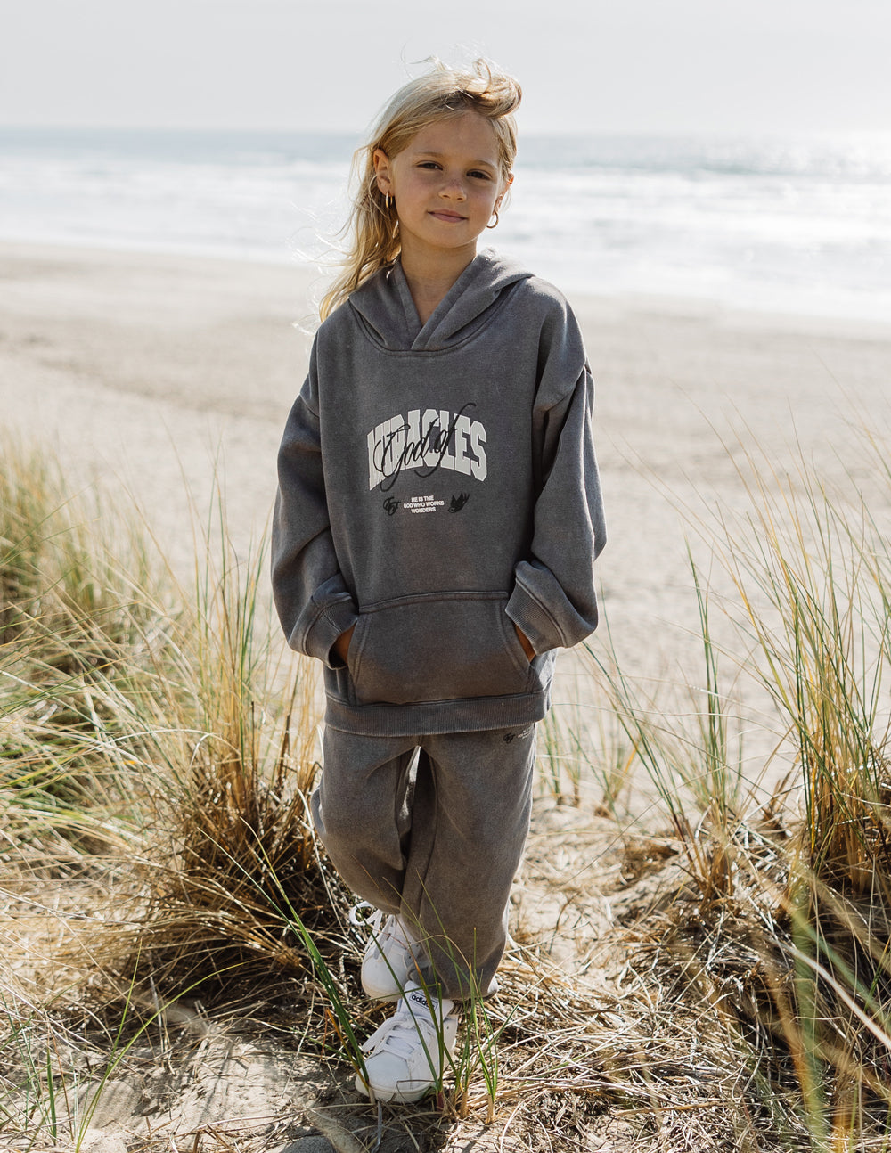 Kids Hoodies Oversized Fit God of Miracles