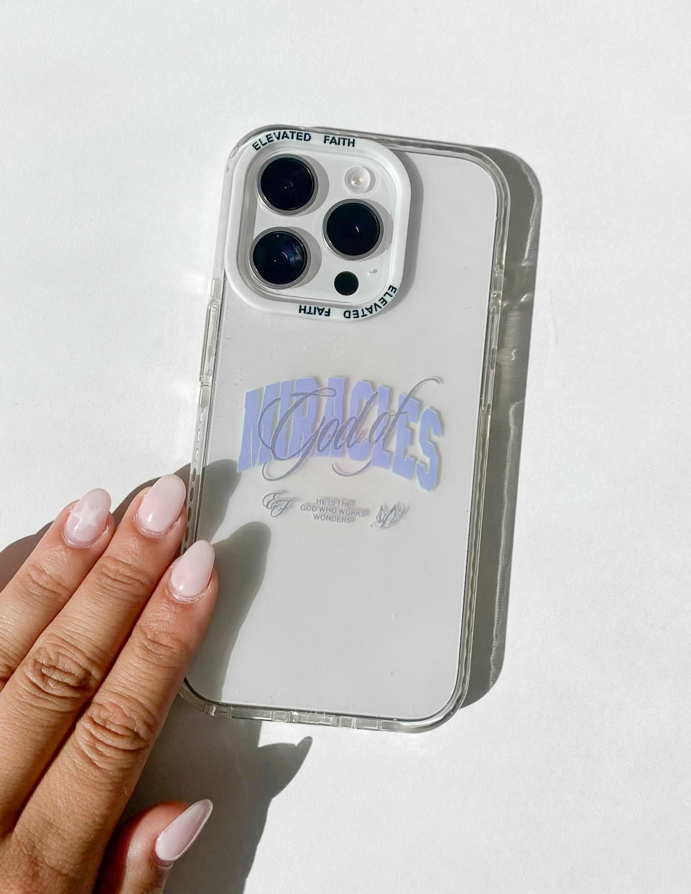 God of Miracles Durable Phone Case for iPhone
