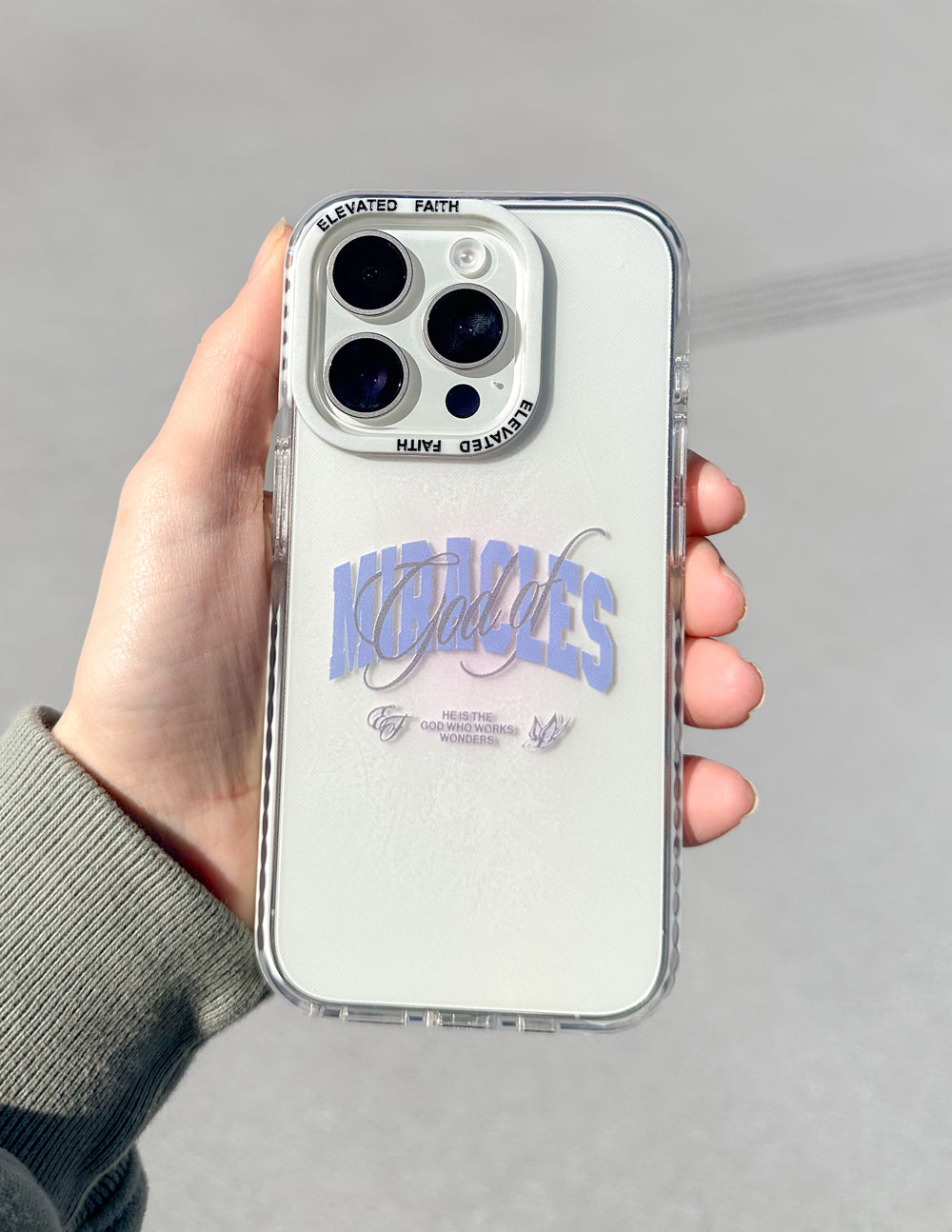 God of Miracles Durable Phone Case for iPhone