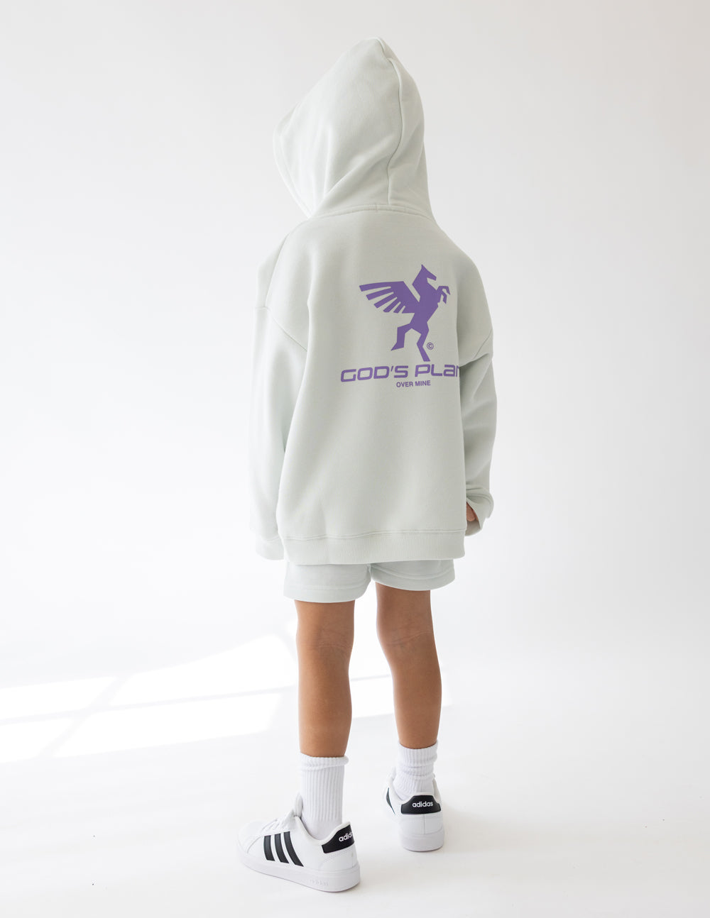 God's Plan Racing Oversized Kids Hoodie