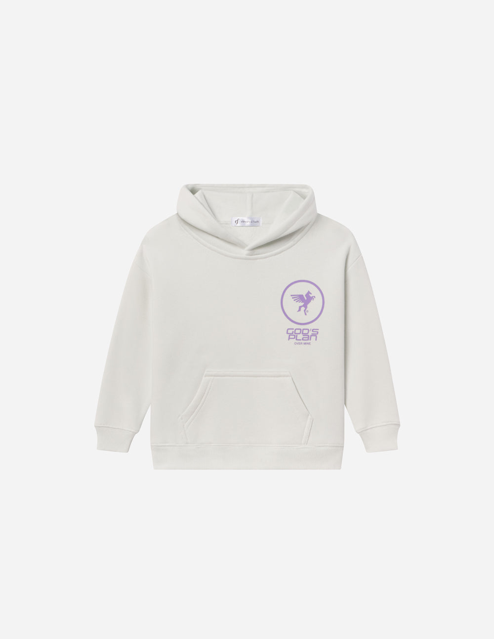 God's Plan Racing Oversized Kids Hoodie