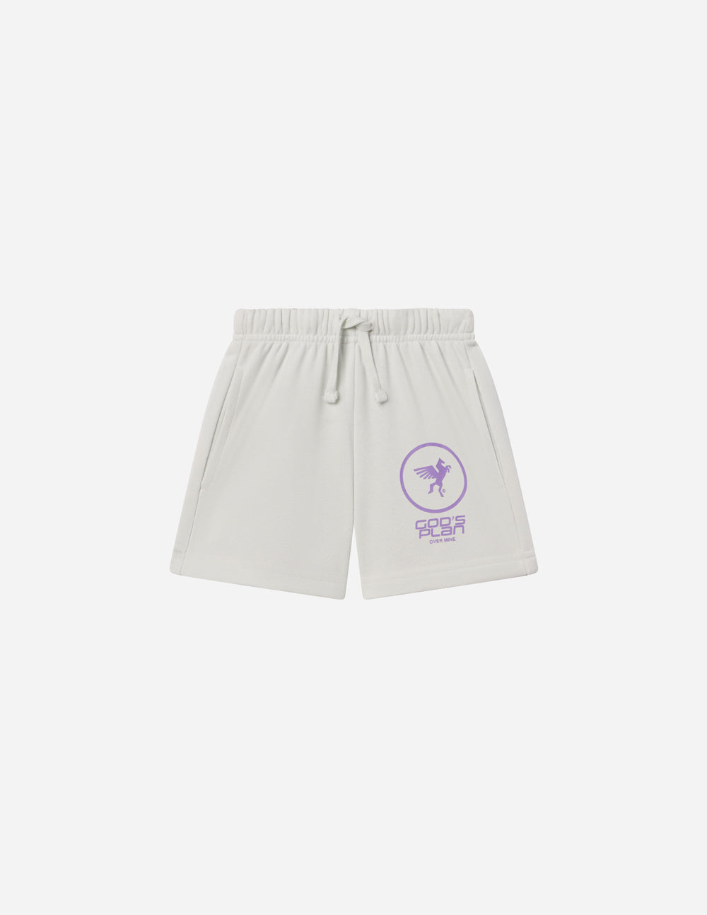 Kids Soft Oversized Racing Shorts God's Plan