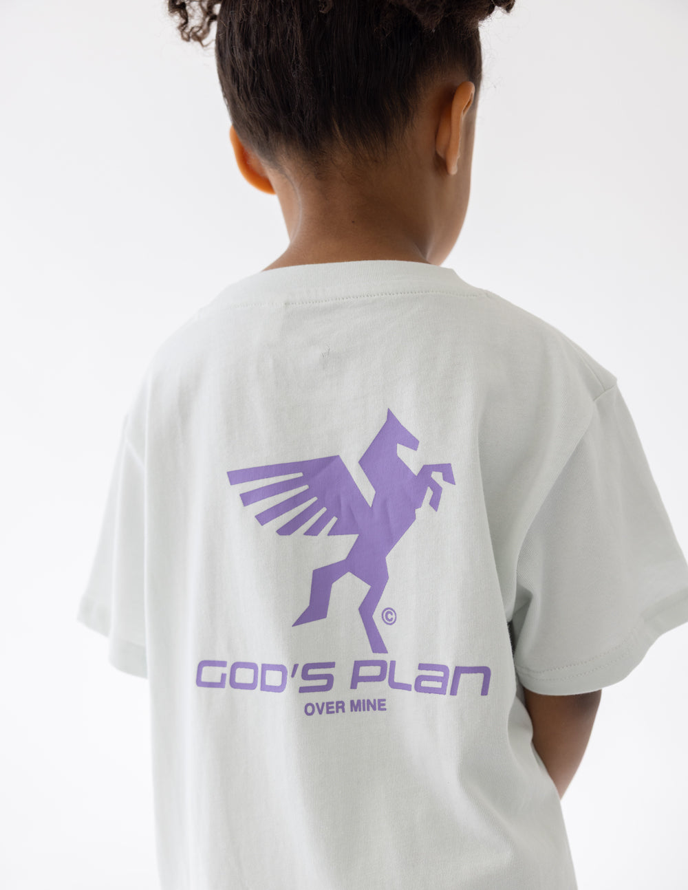God's Plan Racing Kids Tee Oversized Fit Kids T-Shirt