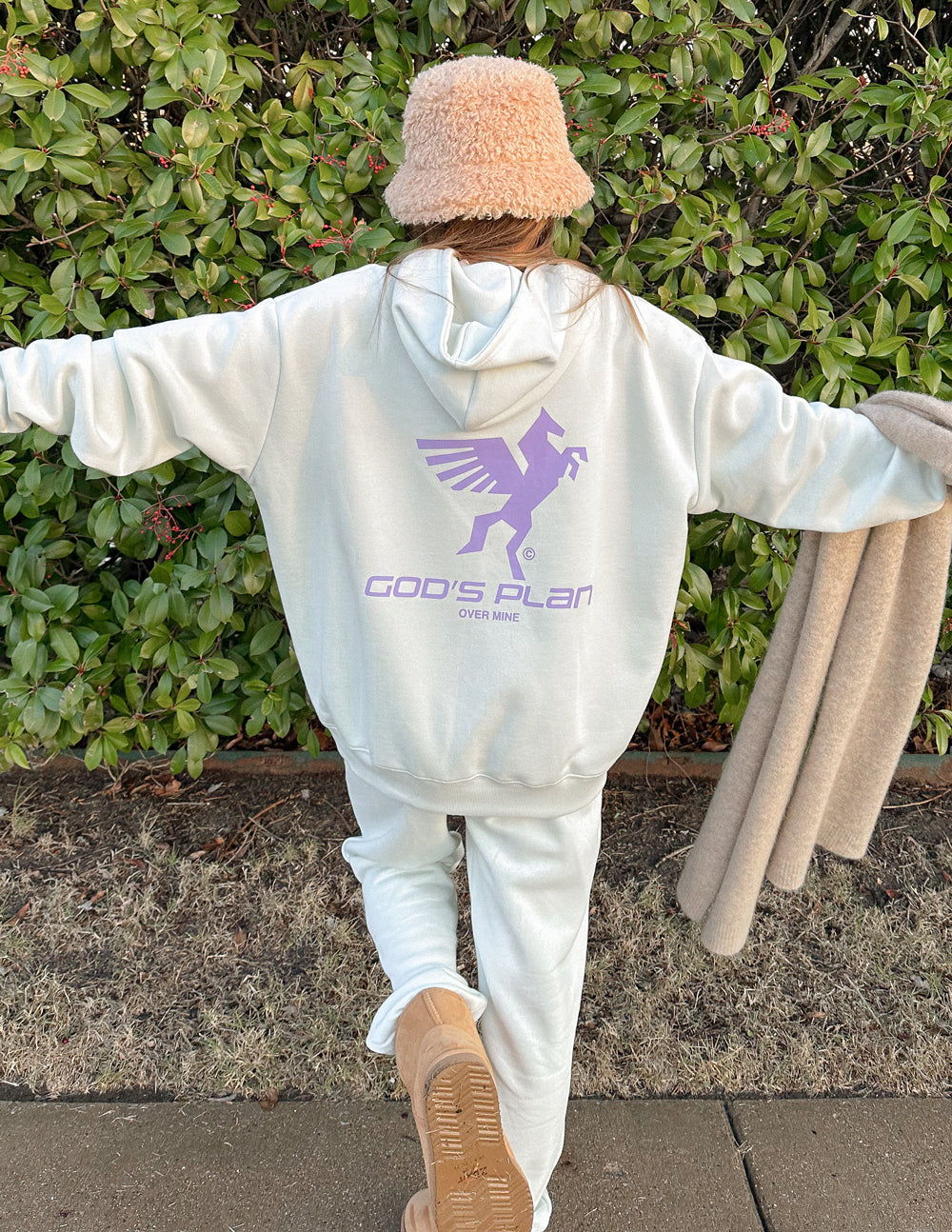 God's Plan Racing Unisex Hoodie Relaxed Fit